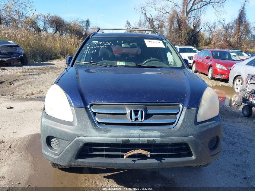 2005 Honda Cr-V Ex VIN: JHLRD77865C045288 Lot: 43749026