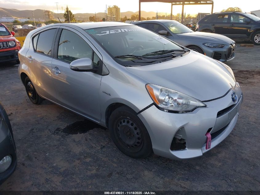 TOYOTA PRIUS C TWO