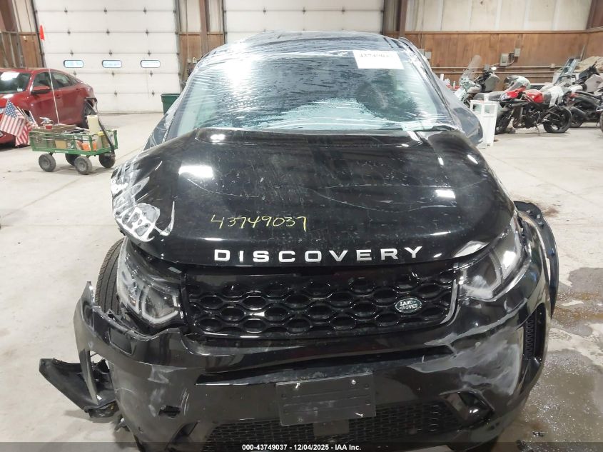 2025 Land Rover Discovery Sport S VIN: SALCJ2FX6SH353401 Lot: 43749037