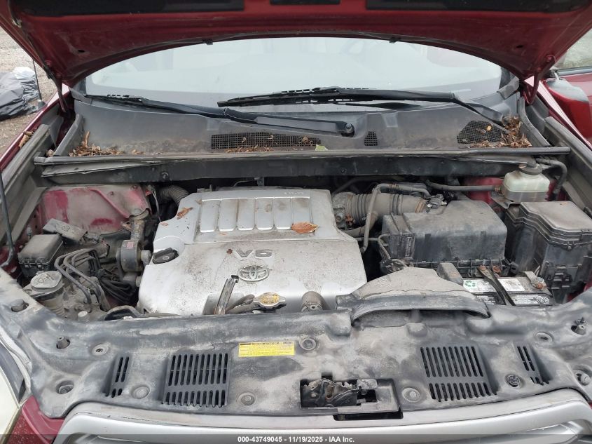 2009 Toyota Highlander VIN: JTEDS41AX92073092 Lot: 43749045