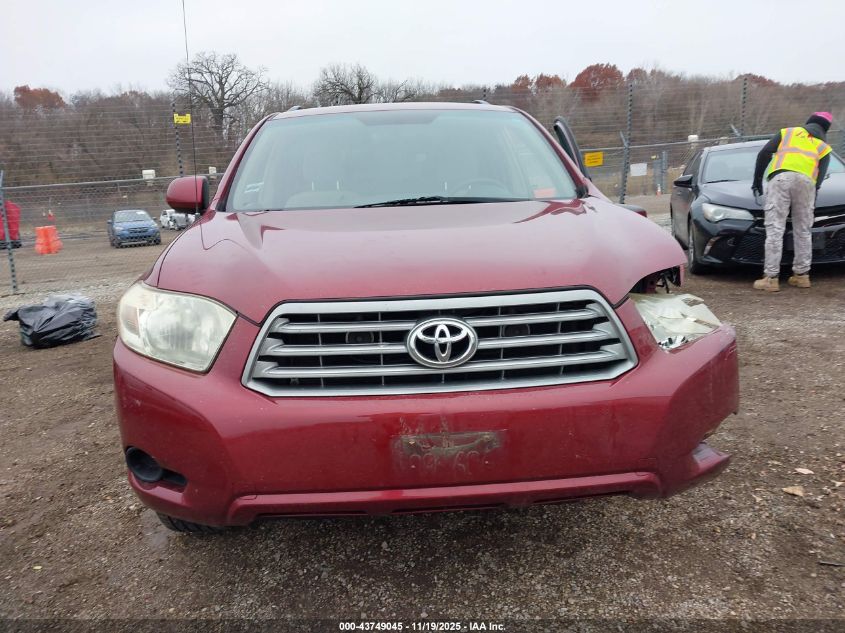 2009 Toyota Highlander VIN: JTEDS41AX92073092 Lot: 43749045