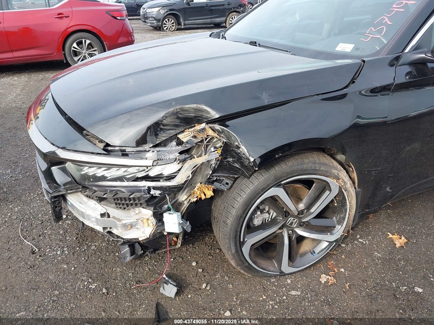 2022 Honda Accord Sport VIN: 1HGCV1F3XNA028431 Lot: 43749055