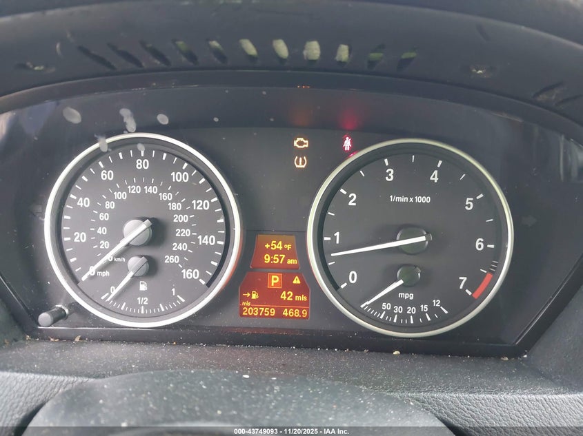 2008 BMW X5 4.8I VIN: 5UXFE835X8L160963 Lot: 43749093