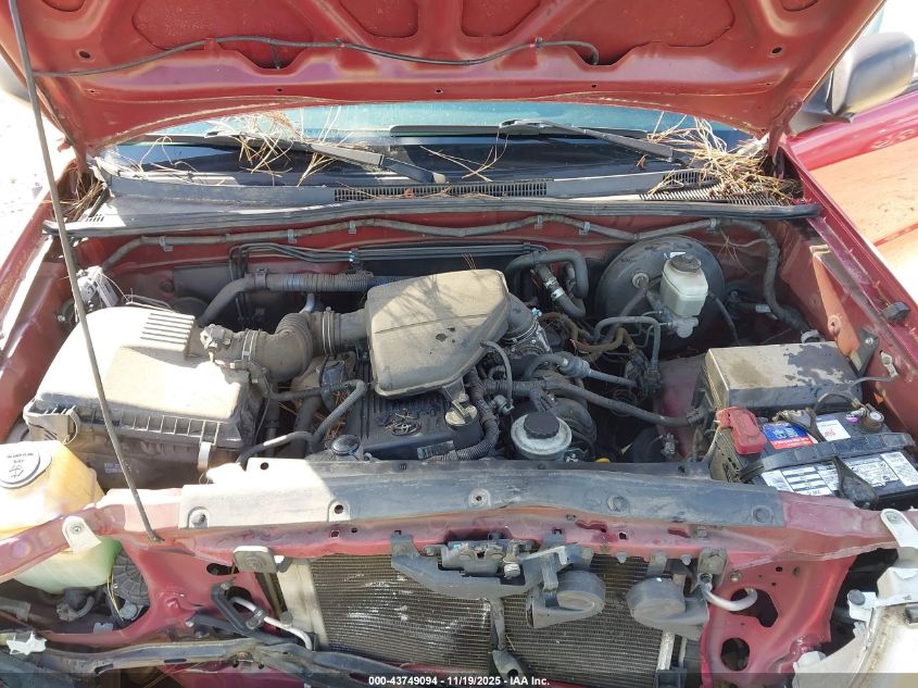 2008 Toyota Tacoma VIN: 5TETX22N08Z565888 Lot: 43749094