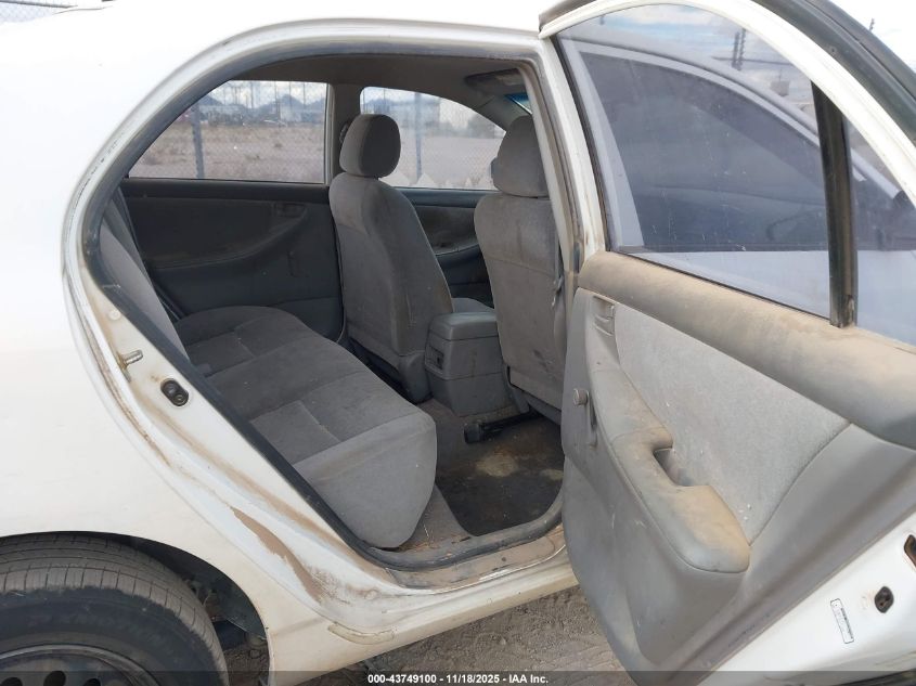 2003 Toyota Corolla Ce VIN: JTDBR32E330050856 Lot: 43749100