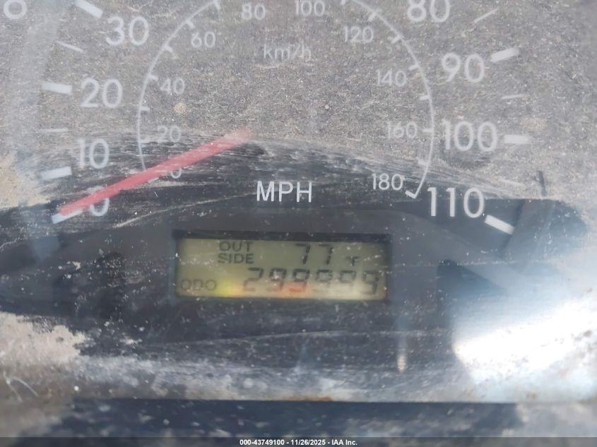 2003 Toyota Corolla Ce VIN: JTDBR32E330050856 Lot: 43749100