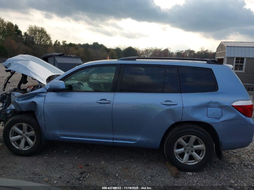 2009 Toyota Highlander VIN: JTEDA41A992005711 Lot: 43749122