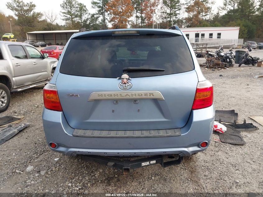 2009 Toyota Highlander VIN: JTEDA41A992005711 Lot: 43749122