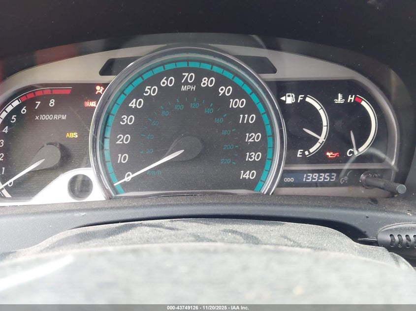 2009 TOYOTA VENZA auction photo 7