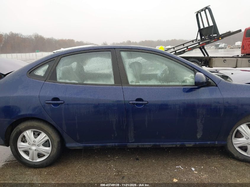 2008 Hyundai Elantra Gls/Se VIN: KMHDU46DX8U430142 Lot: 43749139