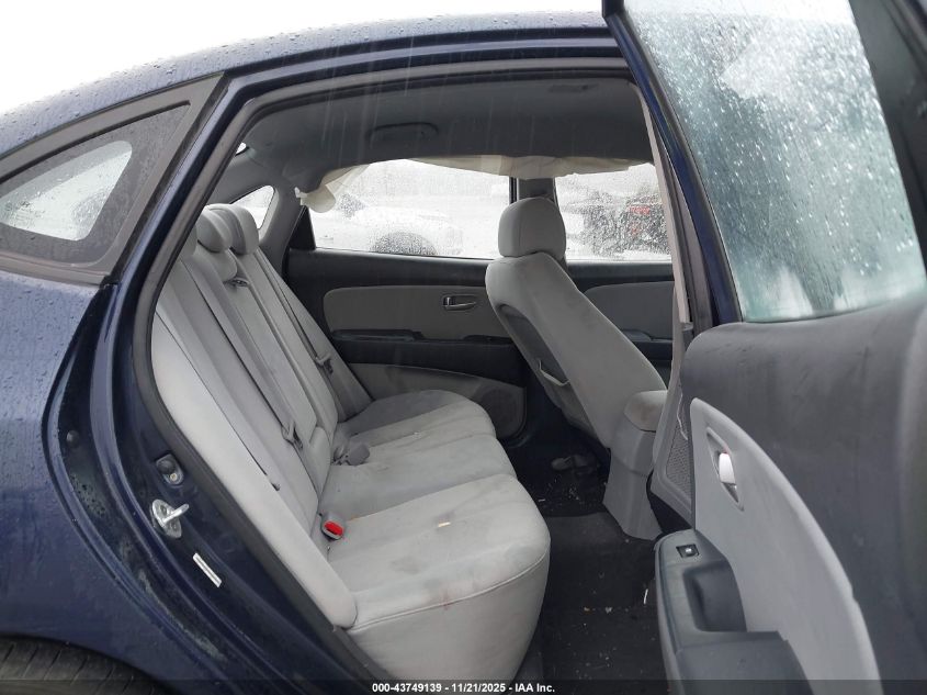 2008 Hyundai Elantra Gls/Se VIN: KMHDU46DX8U430142 Lot: 43749139