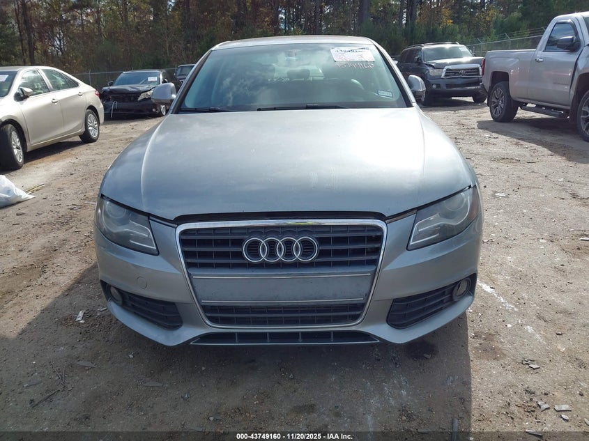 2009 Audi A4 2.0T Premium VIN: WAUCF78K99N066294 Lot: 43749160