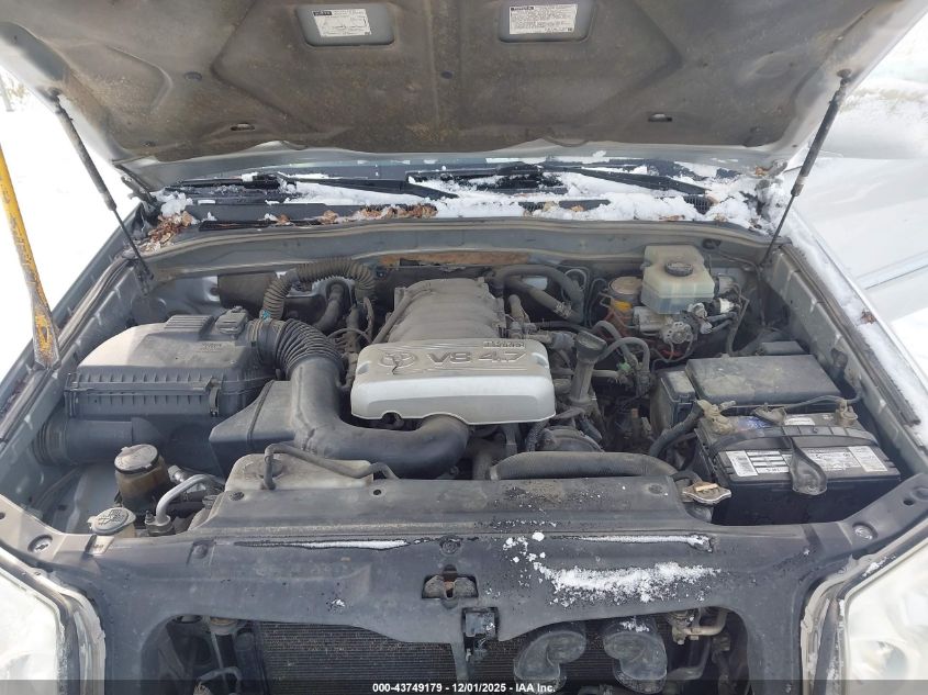 2004 Toyota 4Runner Limited VIN: JTEBT17RQ40037318 Lot: 43749179