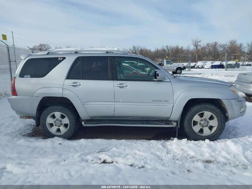 2004 Toyota 4Runner Limited VIN: JTEBT17RQ40037318 Lot: 43749179