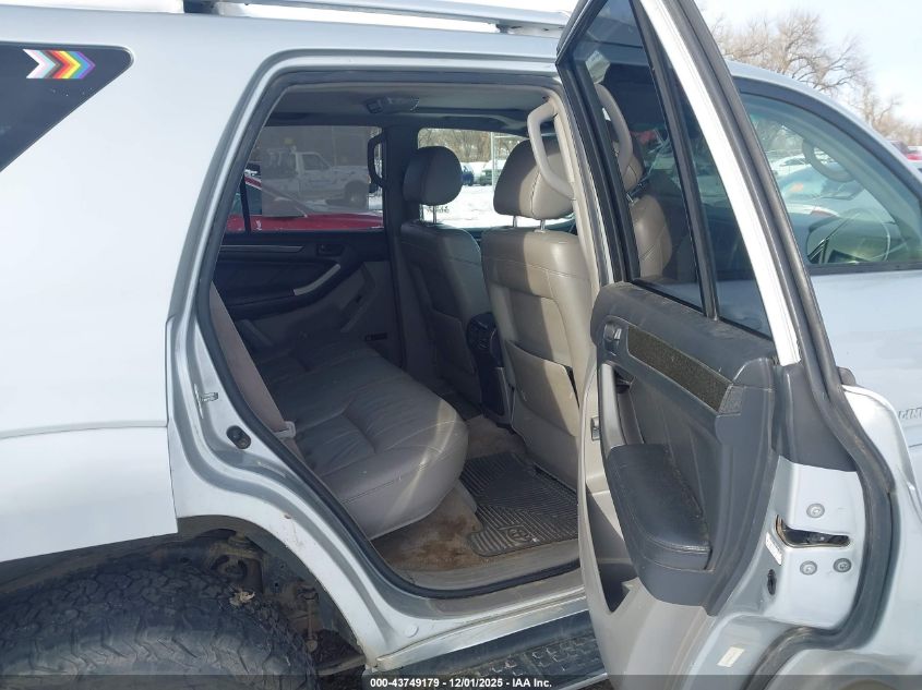 2004 Toyota 4Runner Limited VIN: JTEBT17RQ40037318 Lot: 43749179