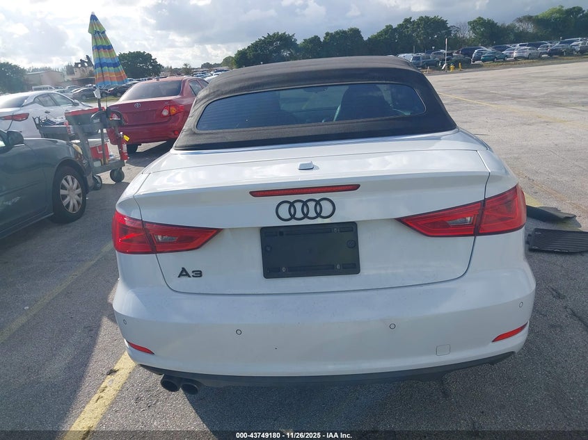 2015 Audi A3 1.8T Premium VIN: WAU6CLFF6F1109836 Lot: 43749180