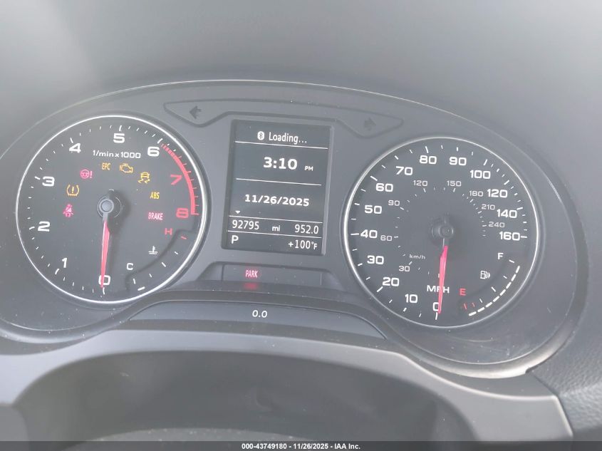 2015 Audi A3 1.8T Premium VIN: WAU6CLFF6F1109836 Lot: 43749180