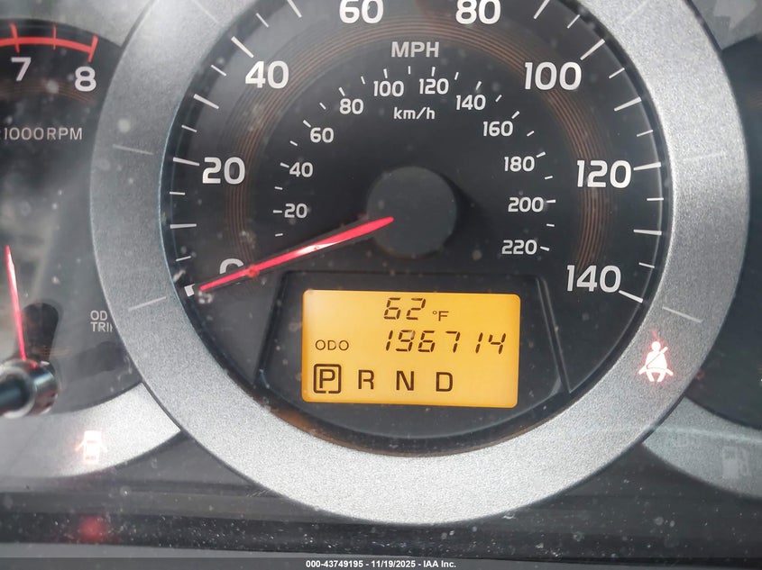 2008 Toyota Rav4 VIN: JTMZF33D295013041 Lot: 43749195