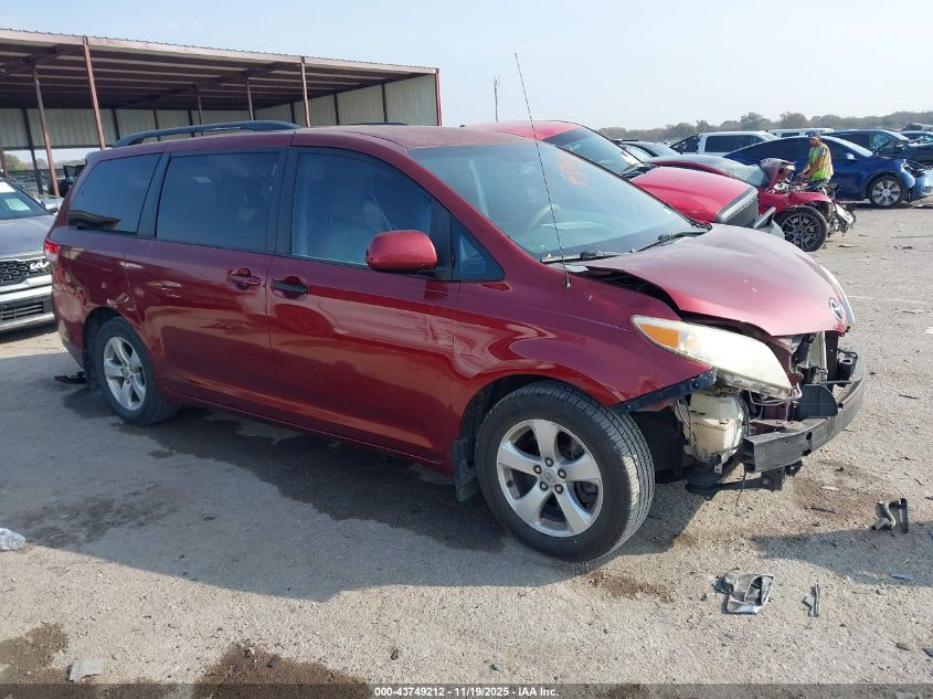 TOYOTA SIENNA LE V6 8 PASSENGER