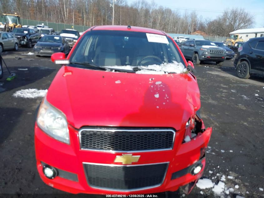 2009 Chevrolet Aveo Lt VIN: KL1TD66E59B330345 Lot: 43749216