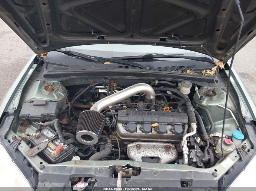 2004 Honda Civic Vp VIN: 1HGES16394L014427 Lot: 43749248