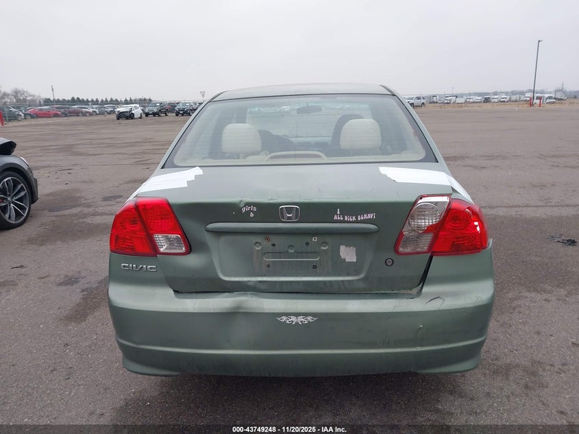 2004 Honda Civic Vp VIN: 1HGES16394L014427 Lot: 43749248