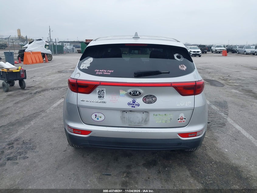 2018 Kia Sportage Lx VIN: KNDPM3ACXJ7488699 Lot: 43749251