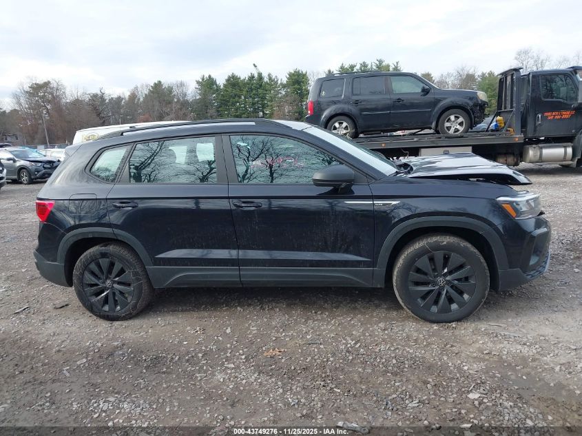 2022 Volkswagen Taos 1.5T S VIN: 3VVAX7B25NM051412 Lot: 43749276