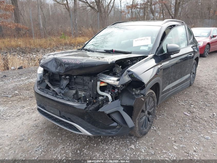 2022 Volkswagen Taos 1.5T S VIN: 3VVAX7B25NM051412 Lot: 43749276