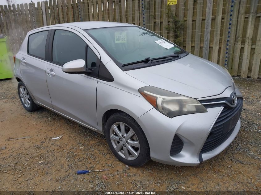 TOYOTA YARIS LE