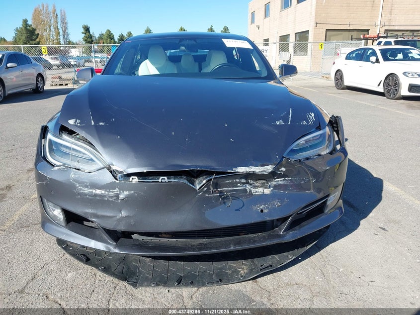 2019 Tesla Model S 100D/75D/Long Range/Standard Range VIN: 5YJSA1E25KF306895 Lot: 43749286