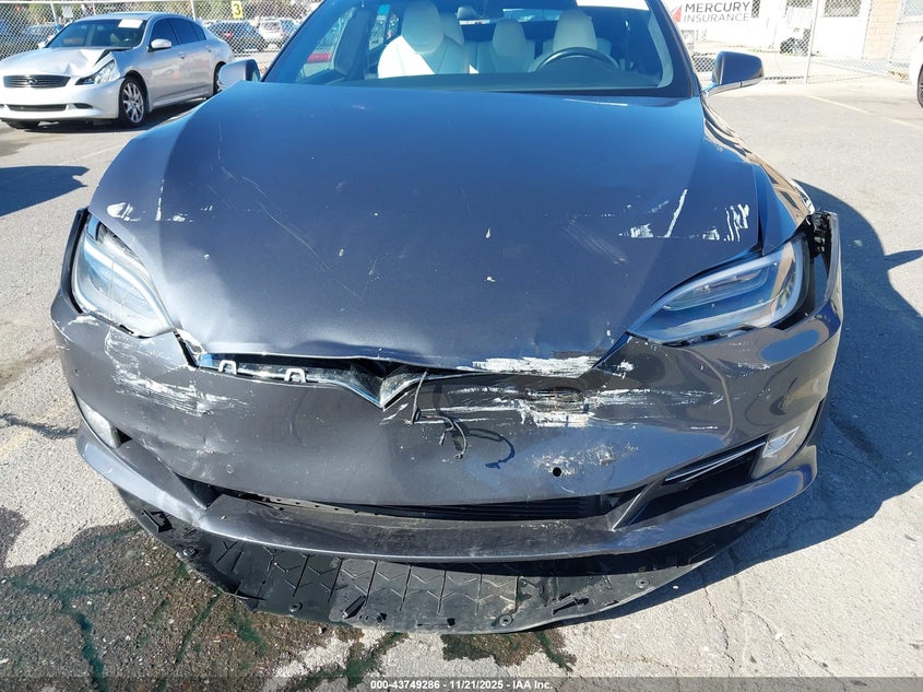 2019 Tesla Model S 100D/75D/Long Range/Standard Range VIN: 5YJSA1E25KF306895 Lot: 43749286
