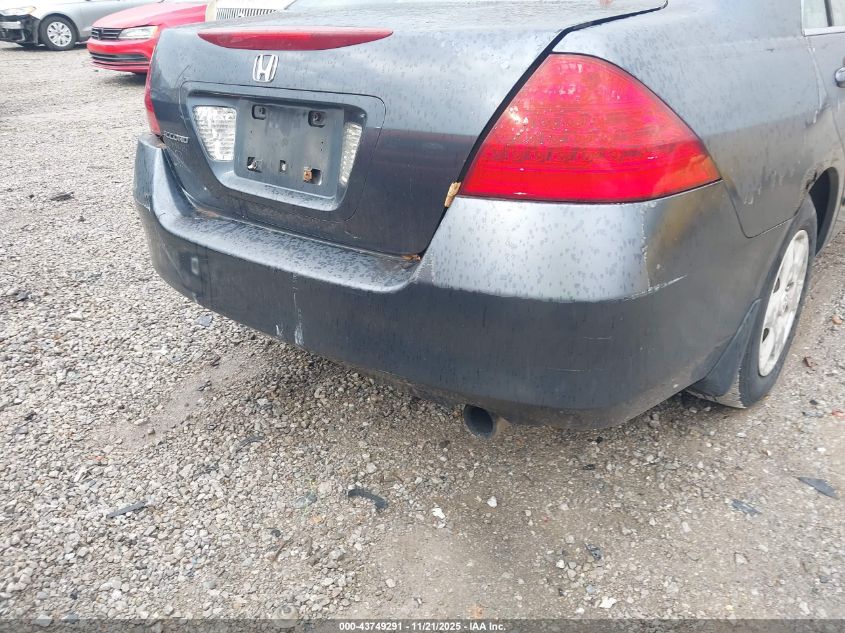 2007 Honda Accord 2.4 Lx VIN: 1HGCM56467A006710 Lot: 43749291