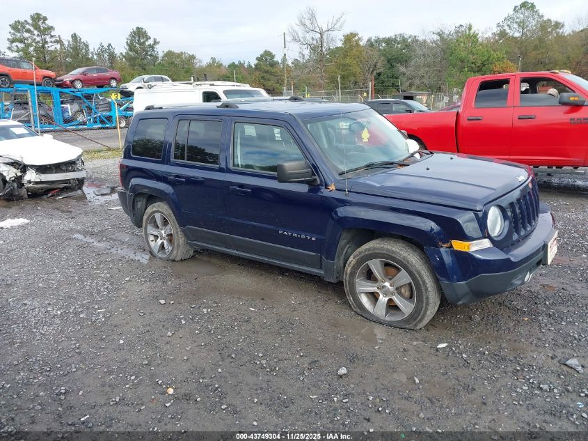 JEEP PATRIOT HIGH ALTITUDE 4X4