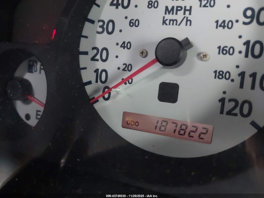 2000 Nissan Pathfinder Le/Se/Xe VIN: JN8AR07Y3YW409595 Lot: 43749330