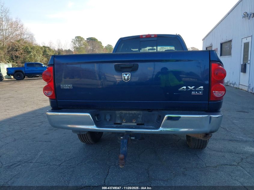 2007 Dodge Ram 2500 Slt/Sport VIN: 1D7KS28C87J540686 Lot: 43749347