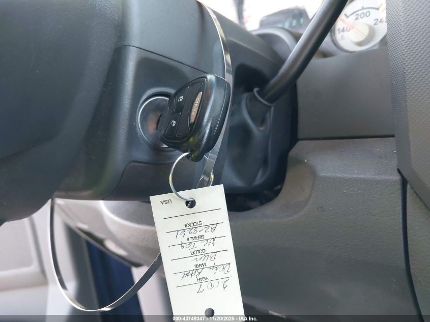 2007 Dodge Ram 2500 Slt/Sport VIN: 1D7KS28C87J540686 Lot: 43749347