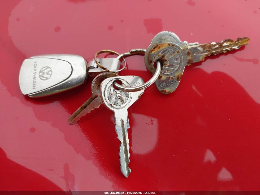 1968 Volkswagen Beetle VIN: 158837098 Lot: 43749362