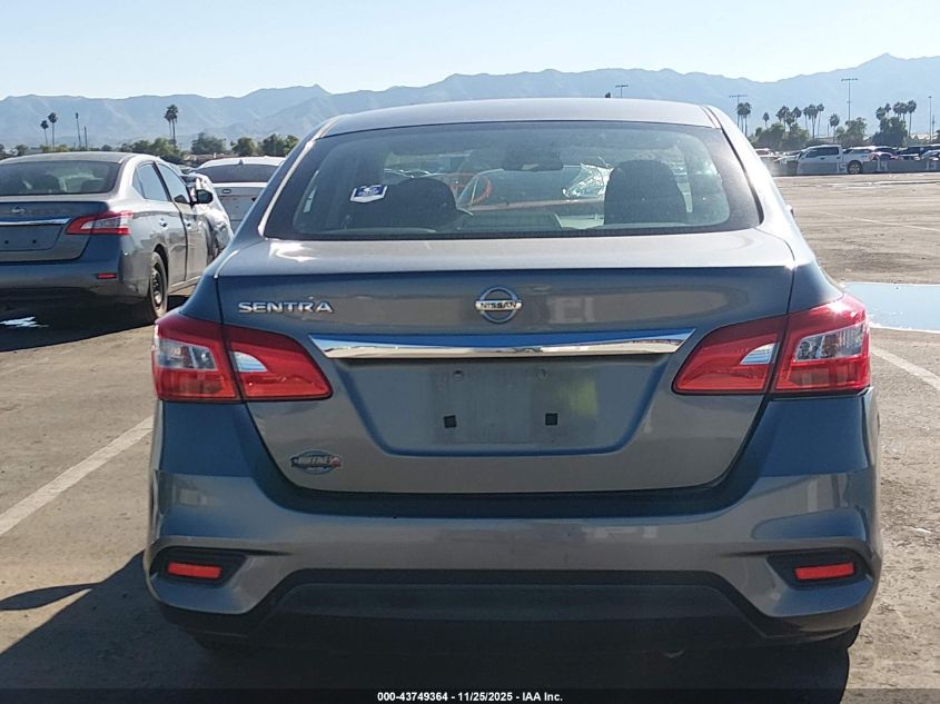 2017 Nissan Sentra S VIN: 3N1AB7AP2HY276994 Lot: 43749364