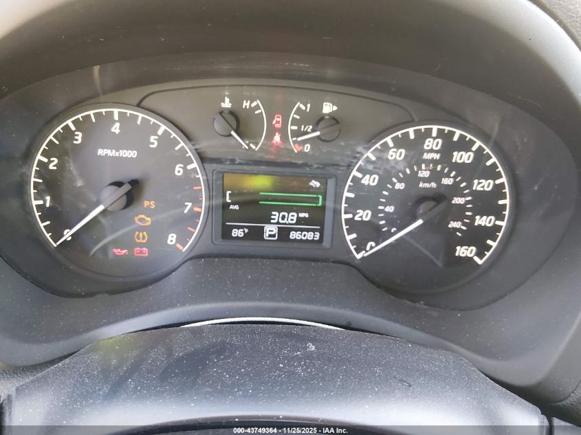 2017 Nissan Sentra S VIN: 3N1AB7AP2HY276994 Lot: 43749364