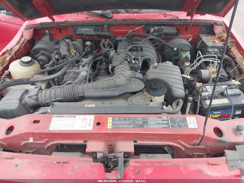 2002 Ford Ranger Xl/Xlt VIN: 1FTYR10DX2PA25791 Lot: 43749366