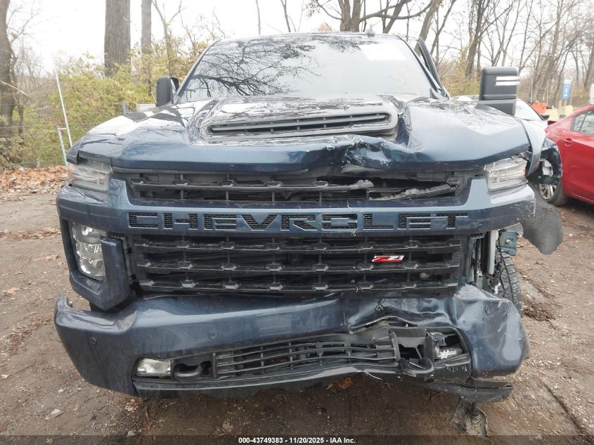 2022 Chevrolet Silverado 2500Hd 4Wd Standard Bed Lt VIN: 1GC4YNEY5NF205551 Lot: 43749383