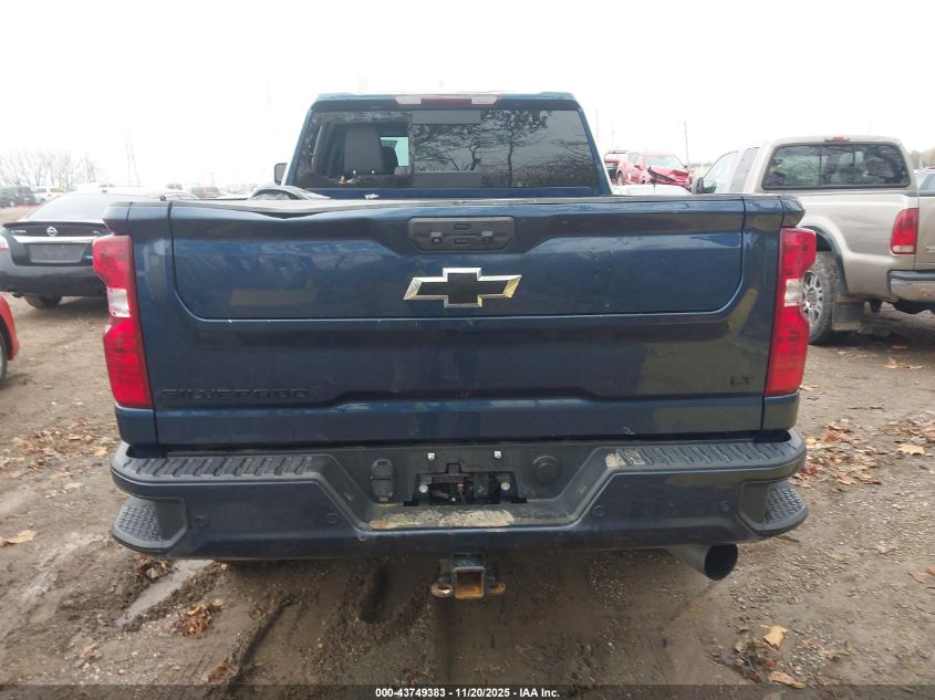 2022 Chevrolet Silverado 2500Hd 4Wd Standard Bed Lt VIN: 1GC4YNEY5NF205551 Lot: 43749383