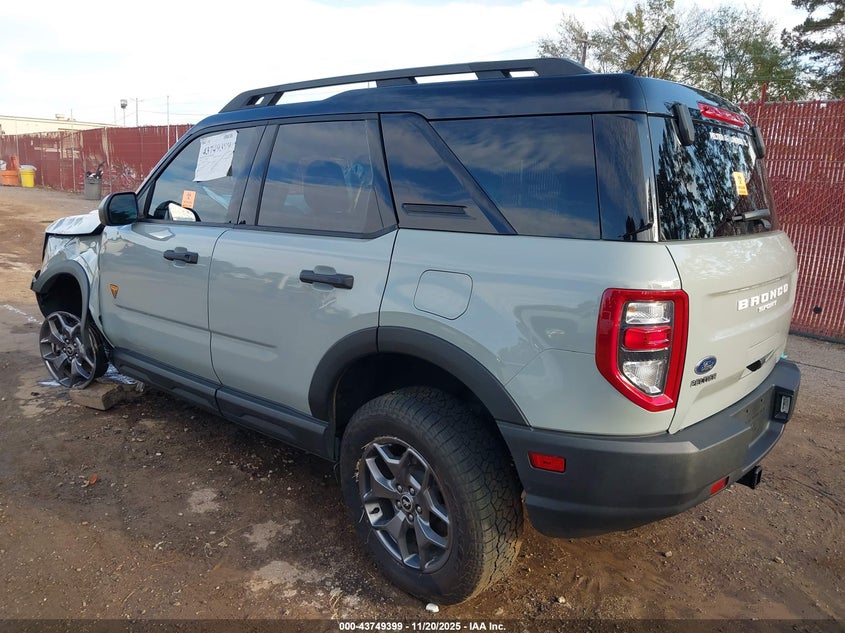 2024 Ford Bronco Sport Badlands VIN: 3FMCR9D93RRF27488 Lot: 43749399