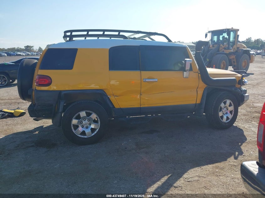 2007 Toyota Fj Cruiser VIN: JTEBU11F270089789 Lot: 43749407