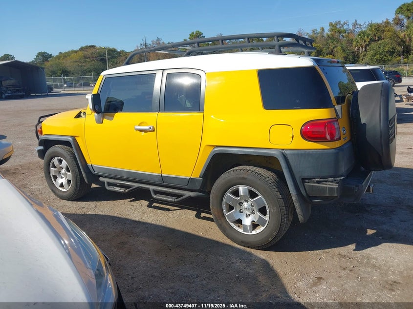 2007 Toyota Fj Cruiser VIN: JTEBU11F270089789 Lot: 43749407