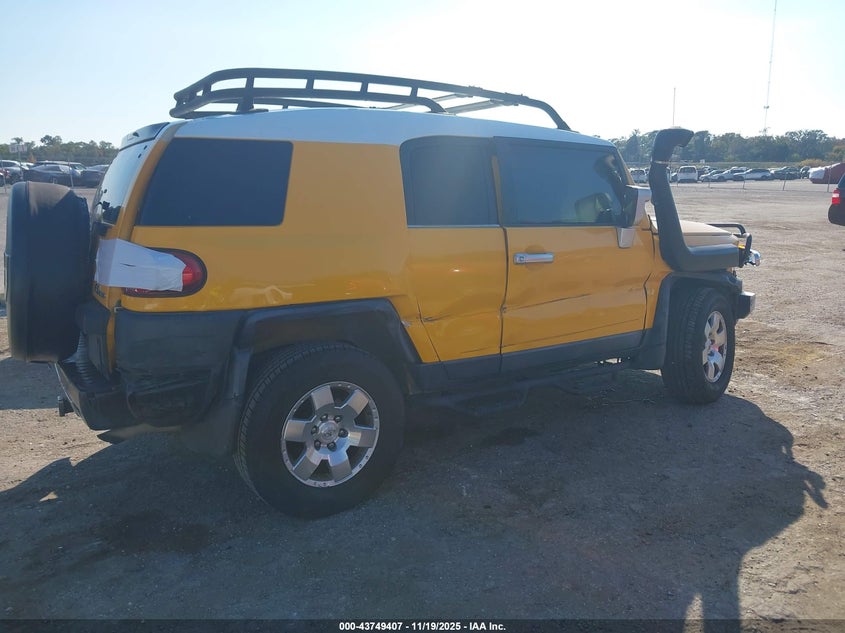 2007 Toyota Fj Cruiser VIN: JTEBU11F270089789 Lot: 43749407