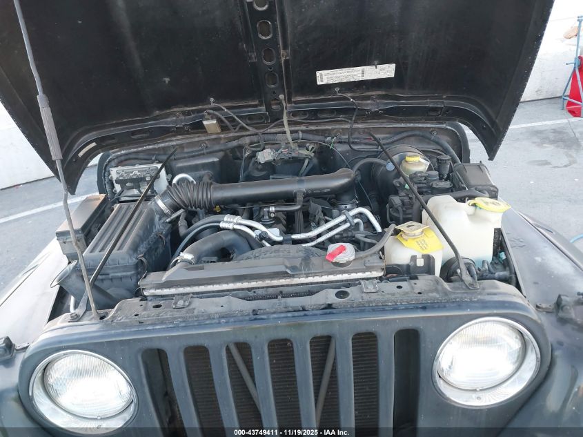 2001 Jeep Wrangler Sport VIN: 1J4FA49S51P333140 Lot: 43749411