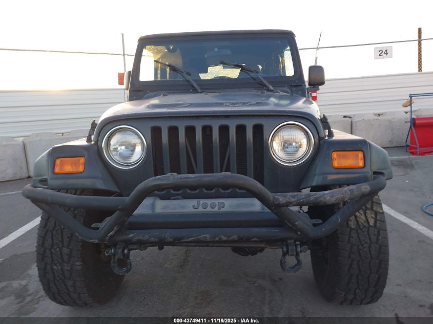 2001 Jeep Wrangler Sport VIN: 1J4FA49S51P333140 Lot: 43749411