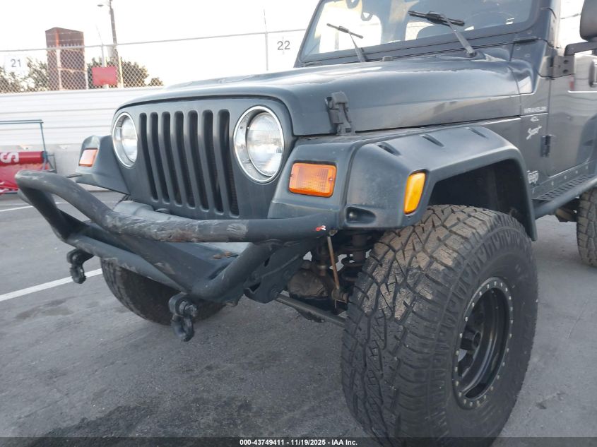 2001 Jeep Wrangler Sport VIN: 1J4FA49S51P333140 Lot: 43749411